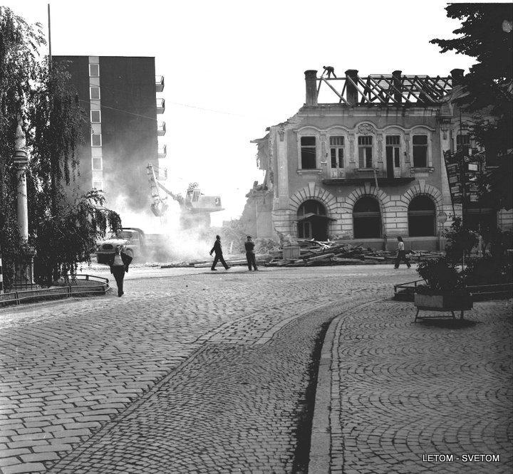 Stavba terajšej soc.poisťovne